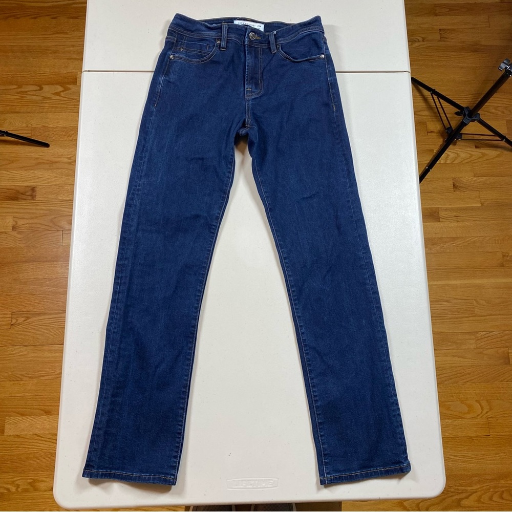Liverpool Straight Leg Bootcut Dark Wash Men's Denim Size 29x32 Eco-Friendly